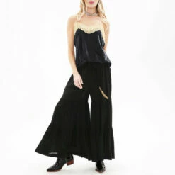 Outlet ⌛ Aratta Black Dream Pants - Black ⭐ -Cheap Aratta Store unnamed file 1016