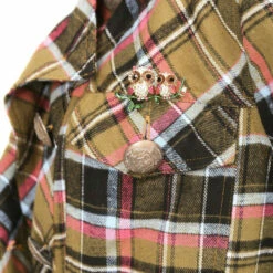 Buy 🎁 Aratta Coco Plaid Trench 🧥 Coat Black Black/fuchsia 🔔 -Cheap Aratta Store unnamed file 110