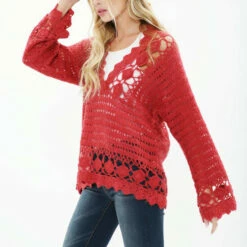 Flash Sale ✔️ ARATTA Red Grand Prix Top ⌛ -Cheap Aratta Store unnamed file 1114