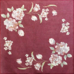 Best deal 🥰 ARATTA Maroon Fall Roses Bandana 😉