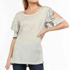 Promo 🔔 Aratta Kelsey T-Shirt Blueb Bluebird ✨ -Cheap Aratta Store unnamed file 1206