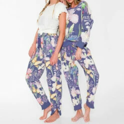 Flash Sale ❤️ Aratta Purple Iris Of Wales Sweatpants 😍 -Cheap Aratta Store unnamed file 1231