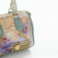 Coupon 👏 Aratta Teal Renaissance 👜 Handbag 🤩 -Cheap Aratta Store unnamed file 1257