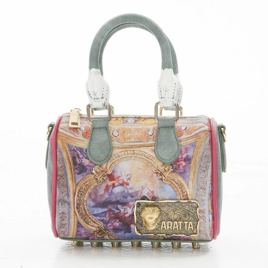 Buy π₯ Aratta Teal W/ Pink Renaissance π Handbag π 8 Buy π₯ Aratta Teal W/ Pink Renaissance π Handbag π - Image 8