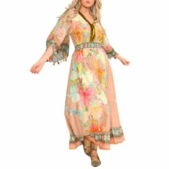 Wholesale 😉 Aratta Dark Paradise 👗 Dress Taupe Taupe 🔥 -Cheap Aratta Store unnamed file 128