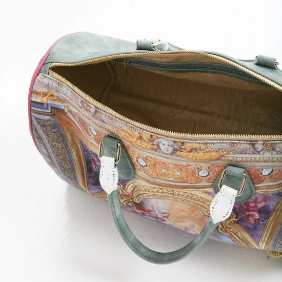 New β€οΈ Aratta Large Teal Renaissance π Handbag π₯° 2 New β€οΈ Aratta Large Teal Renaissance π Handbag π₯° - Image 2