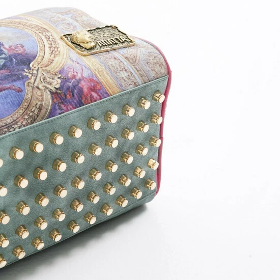 New β€οΈ Aratta Large Teal Renaissance π Handbag π₯° 7 New β€οΈ Aratta Large Teal Renaissance π Handbag π₯° - Image 7