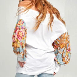 Hot Sale 😀 Aratta Soft Blue Ivory Just Gianni Top ✨ -Cheap Aratta Store unnamed file 1305