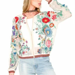 Buy 💯 Aratta Bellezza Embroidered Jacket - White 🔔 -Cheap Aratta Store unnamed file 1336