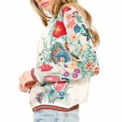 Buy 💯 Aratta Bellezza Embroidered Jacket - White 🔔 -Cheap Aratta Store unnamed file 1342