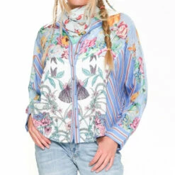 Promo 🥰 Aratta Wanna Feel 👚 Shirt - Blue 🎁 -Cheap Aratta Store unnamed file 1365