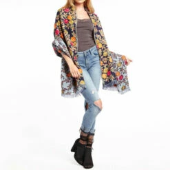 Cheap π Aratta Lena Embroidery Shawl βοΈ