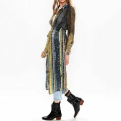 Discount 👏 Aratta Jeanne 👚 Shirt 👗 Dress - Blue ✨ -Cheap Aratta Store unnamed file 1475