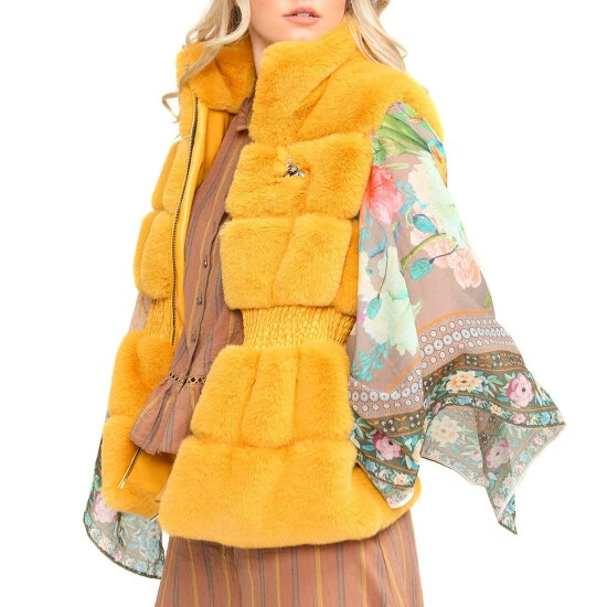 Cheapest π₯ Aratta Mustard Winter Spice Vest Mstrd Mustard π 6 Cheapest π₯ Aratta Mustard Winter Spice Vest Mstrd Mustard π - Image 6