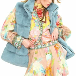 Cheapest 🎉 Aratta Teal Winter Spice Vest Teal Teal ❤️ -Cheap Aratta Store unnamed file 167