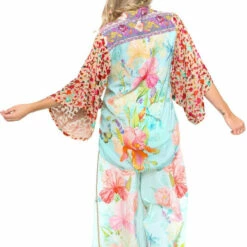 Best deal 🌟 Aratta Stunning Florals 👚 Shirt Teal Teal Floral ✨ -Cheap Aratta Store unnamed file 195