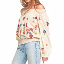 Hot Sale 🔥 Aratta Vintage Off-the-Shoulder Tulips Blouse 🎁 -Cheap Aratta Store unnamed file 228