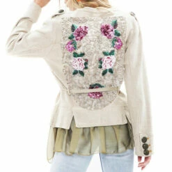 Deals 😉 Aratta Deziree Jacket Beige Beige ✔️ -Cheap Aratta Store unnamed file 3