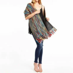 Cheap 🤩 Aratta Keep It Warm Knit Shawl Ivory 😉 -Cheap Aratta Store unnamed file 375