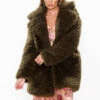 Hot Sale 🤩 Aratta Fayre Fur 🧥 Coat -Brown 🔥