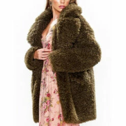 Hot Sale 🤩 Aratta Fayre Fur 🧥 Coat -Brown 🔥 -Cheap Aratta Store unnamed file 459