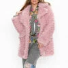 Deals ❤️ Aratta Fayre Fur 🧥 Coat - Pink 🎁