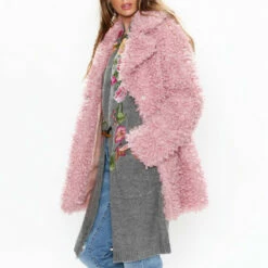 Flash Sale 🤩 Aratta Fayre Fur 🧥 Coat - Pink 🛒 -Cheap Aratta Store unnamed file 465