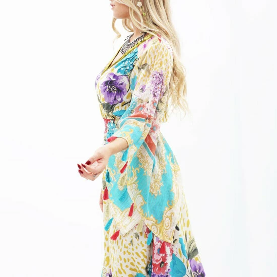 Brand new π€© Aratta Artisan Leopard π Dress π 2 Brand new π€© Aratta Artisan Leopard π Dress π - Image 2