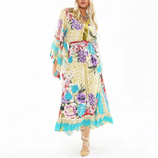 Brand new π€© Aratta Artisan Leopard π Dress π 4 Brand new π€© Aratta Artisan Leopard π Dress π - Image 4