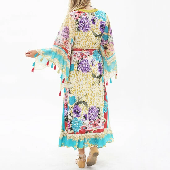 Brand new π€© Aratta Artisan Leopard π Dress π 8 Brand new π€© Aratta Artisan Leopard π Dress π - Image 8