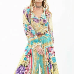 Best Sale 🎉 Aratta Artisan Leopard Blouse 😉 -Cheap Aratta Store unnamed file 590