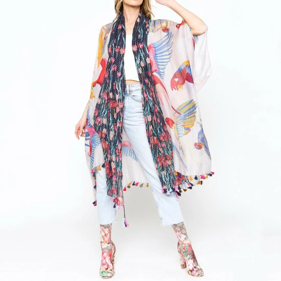 Outlet ⭐ Aratta Parrot's Dance Topper ✨ 1 Outlet ⭐ Aratta Parrot's Dance Topper ✨