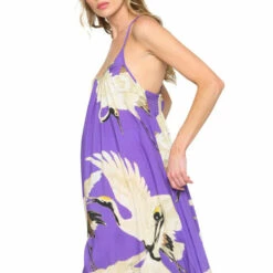 Brand new 🔥 Aratta Violet Cranes Of Heaven Maxi 👗 Dress ❤️ -Cheap Aratta Store unnamed file 782