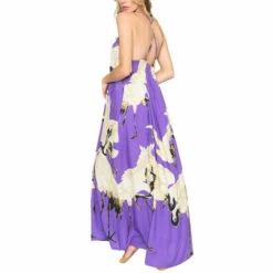 Brand new 🔥 Aratta Violet Cranes Of Heaven Maxi 👗 Dress ❤️ -Cheap Aratta Store unnamed file 783