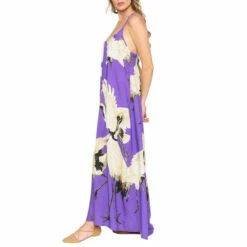 Brand new 🔥 Aratta Violet Cranes Of Heaven Maxi 👗 Dress ❤️ -Cheap Aratta Store unnamed file 784
