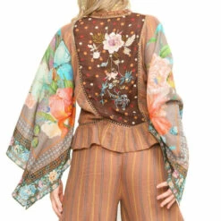 Cheapest 😉 Aratta Mariah Stripe Embroidered Blouse Brown Brown 🔥 -Cheap Aratta Store unnamed file 80