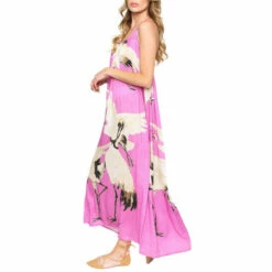 Best Pirce 🧨 Aratta Rose Cranes Of Heaven Maxi 👗 Dress 🛒 -Cheap Aratta Store unnamed file 800