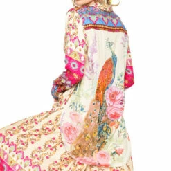 Hot Sale ⌛ Aratta Obsessed Peacock Paradise 👚 Shirt 😍 -Cheap Aratta Store unnamed file 828