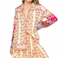 Hot Sale ⌛ Aratta Obsessed Peacock Paradise 👚 Shirt 😍 -Cheap Aratta Store unnamed file 832