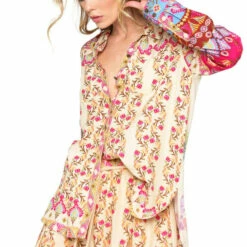 Hot Sale ⌛ Aratta Obsessed Peacock Paradise 👚 Shirt 😍 -Cheap Aratta Store unnamed file 834