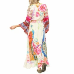 Best deal 🛒 Aratta Peacock Paradise Maxi 👗 Dress ⌛ -Cheap Aratta Store unnamed file 854