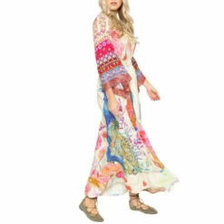 Best deal 🛒 Aratta Peacock Paradise Maxi 👗 Dress ⌛ -Cheap Aratta Store unnamed file 857