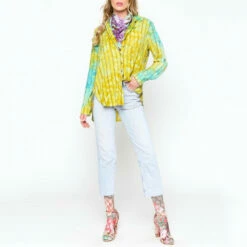 Buy 🥰 Aratta Tie Dye South Of France 👚 Shirt ✨ -Cheap Aratta Store unnamed file 878