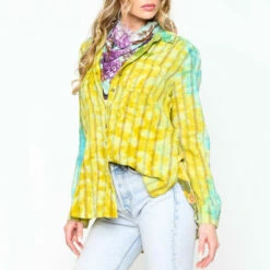 Buy 🥰 Aratta Tie Dye South Of France 👚 Shirt ✨ -Cheap Aratta Store unnamed file 879