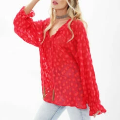 Best Pirce 🤩 Aratta Coral Mable Blouse 😀 -Cheap Aratta Store unnamed file 974