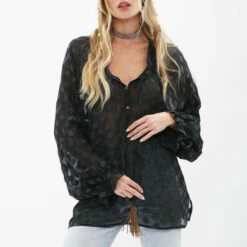 Promo 👏 Aratta Charcoal Mable Blouse 🤩 -Cheap Aratta Store unnamed file 977