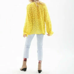 Promo ❤️ Aratta Mustard Mable Blouse 🛒 -Cheap Aratta Store unnamed file 989
